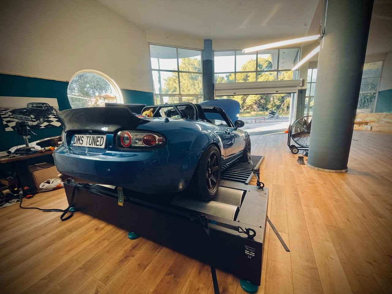 MX-5 NC 2.5 Turbo dyno graph 341hp 488nm