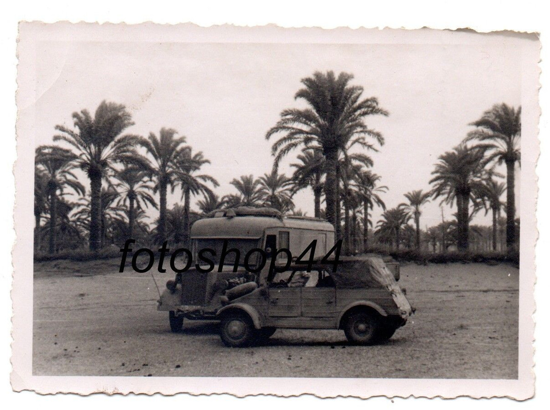 WH LKW Bus PKW VW Kübelwagen Tripolis Afrika DAK