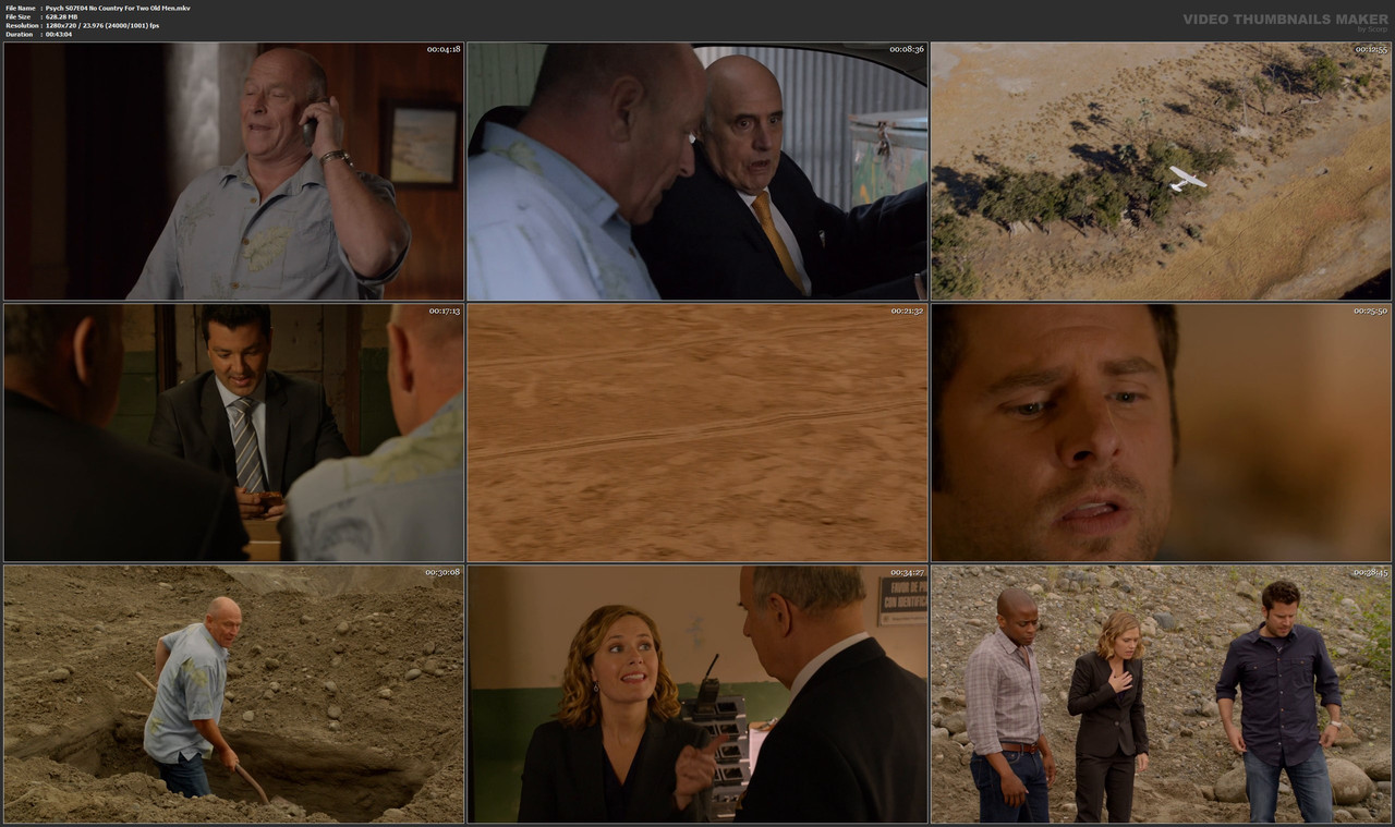 Psych S07E04 No Country For Two Old Men.mkv