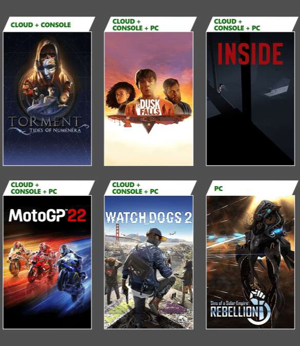 Próximamente en Xbox Game Pass: As Dusk Falls, Inside, Watch Dogs 2, MotoGP 22 y más 
