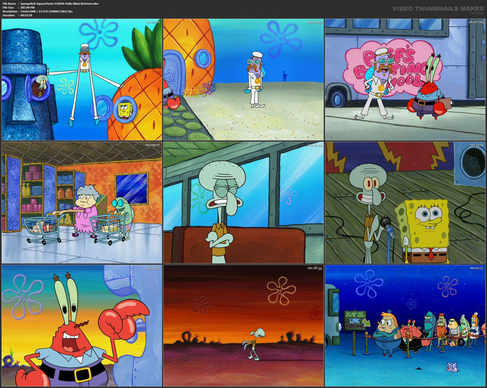 SpongeBob SquarePants S10E06 Hello Bikini Bottom!.mkv