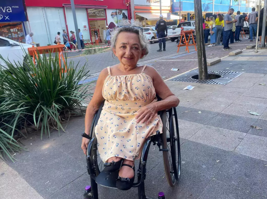 Mirella enfrenta ocupação irregular de vagas quase sempre ©Raíssa Rojas