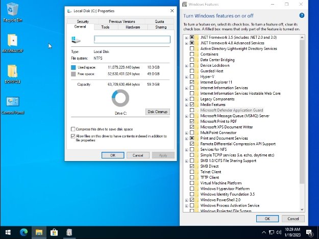Windows 10 22H2 Build 19045.2546 AIO 32in1 by izual x64 Eng/Rus 2023