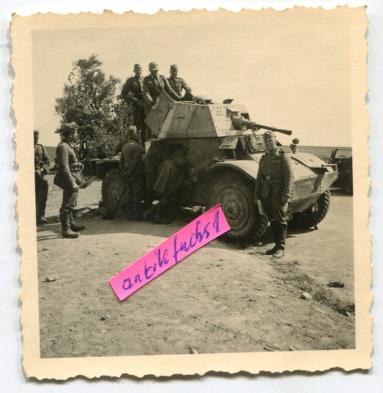 Panhardt-Schützen-Panzer aus Belgien oder Frankr