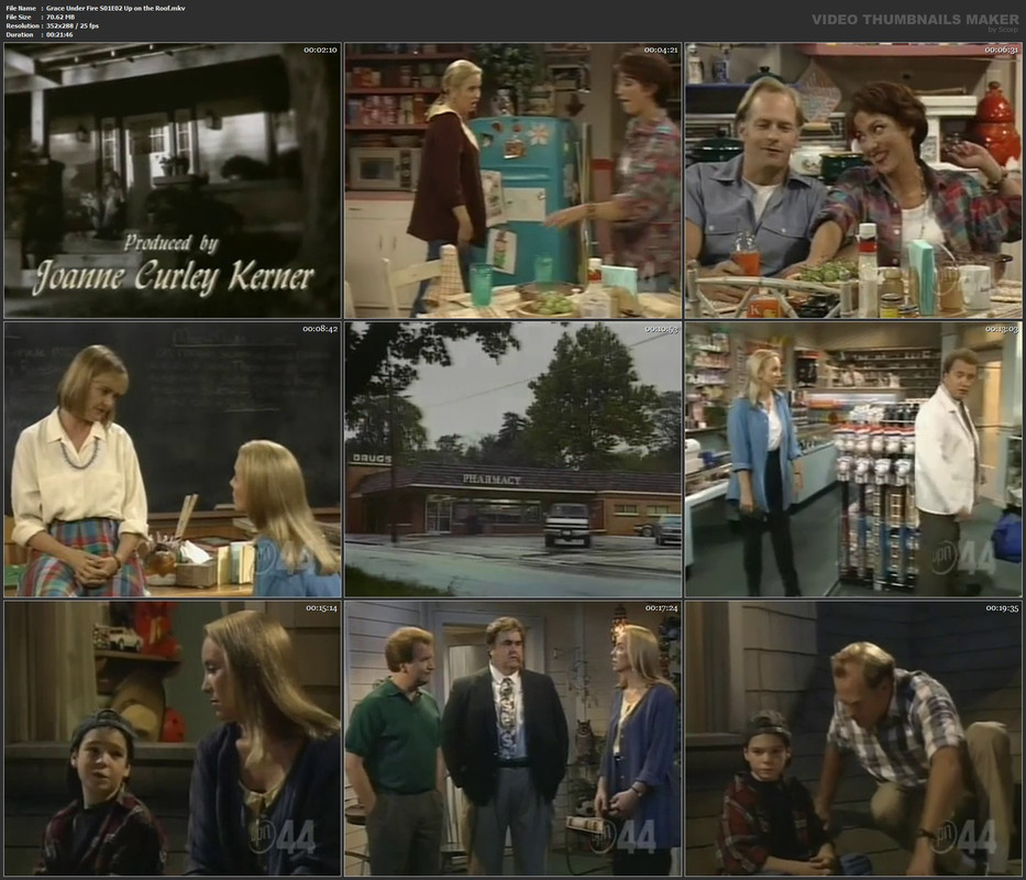 Grace Under Fire S01E02 Up on the Roof.mkv