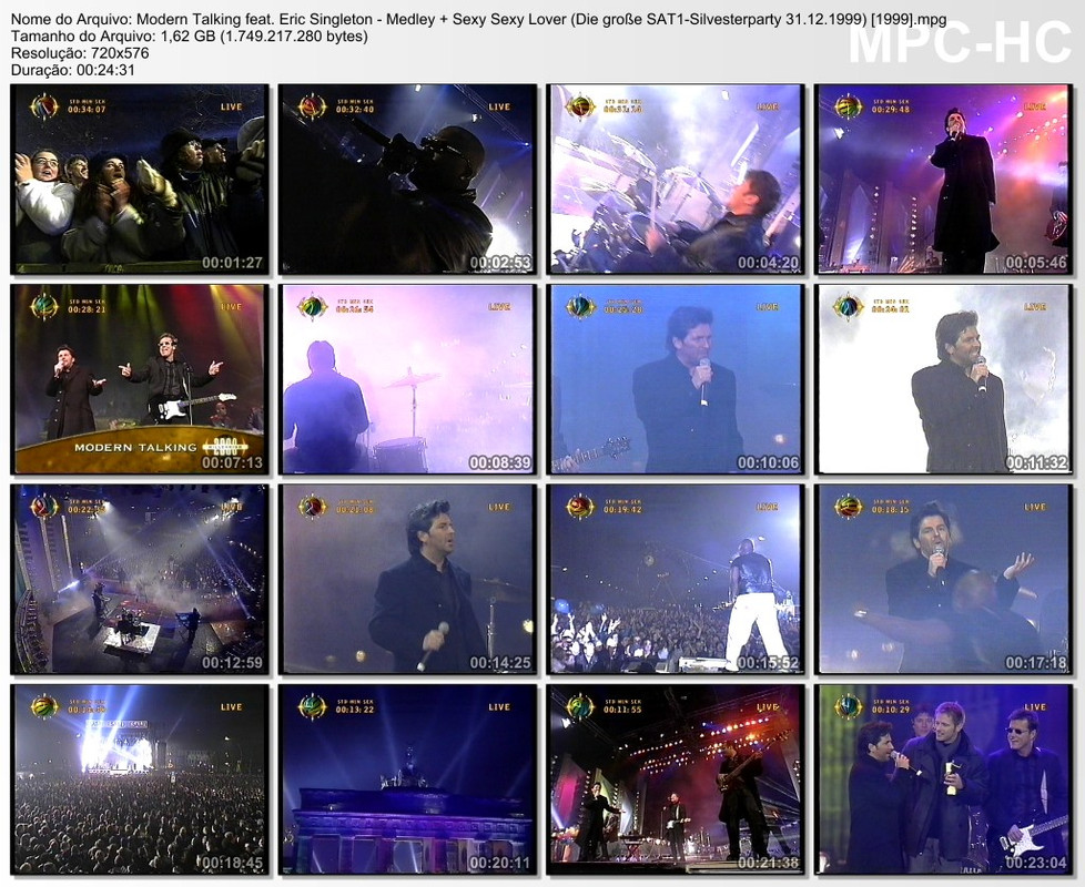 Modern Talking feat. Eric Singleton - Medley   Sexy Sexy Lover (