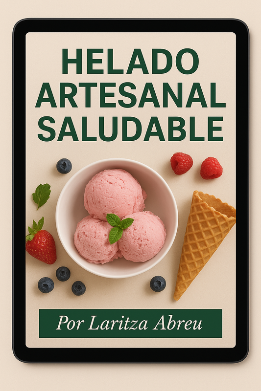 EBOOK HELADO ARTESANAL SALUDABLE