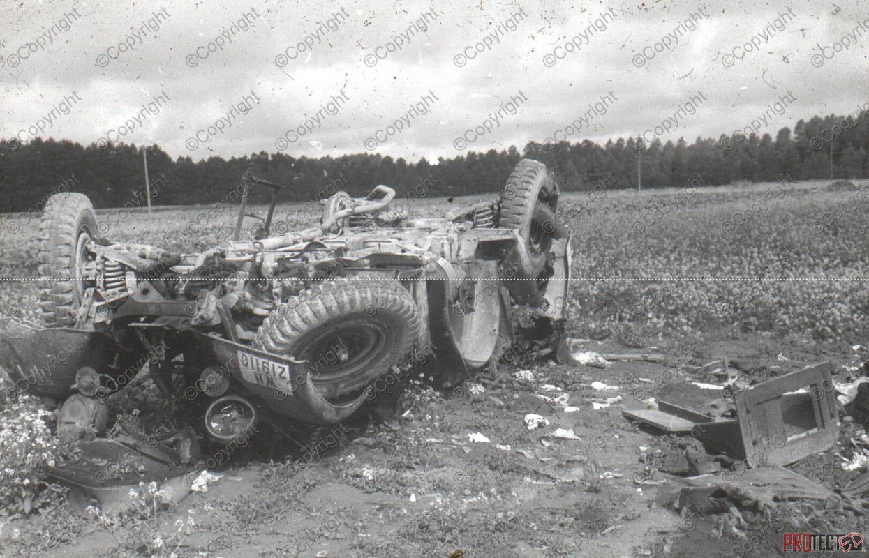 Foto Glas DIA Front PKW zerstörung vormarsch