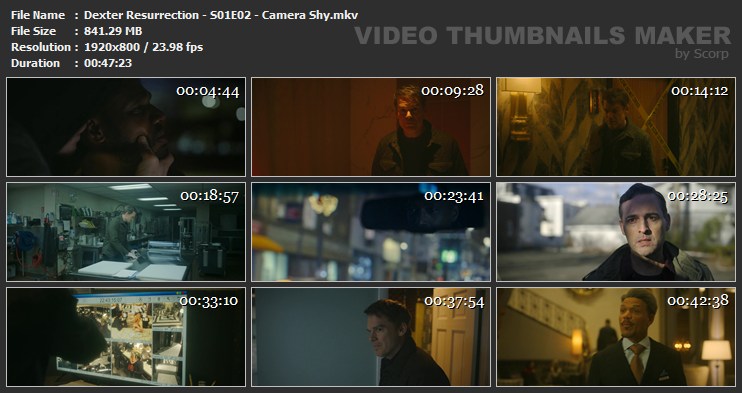 Dexter Resurrection - S01E02 - Camera Shy.mkv