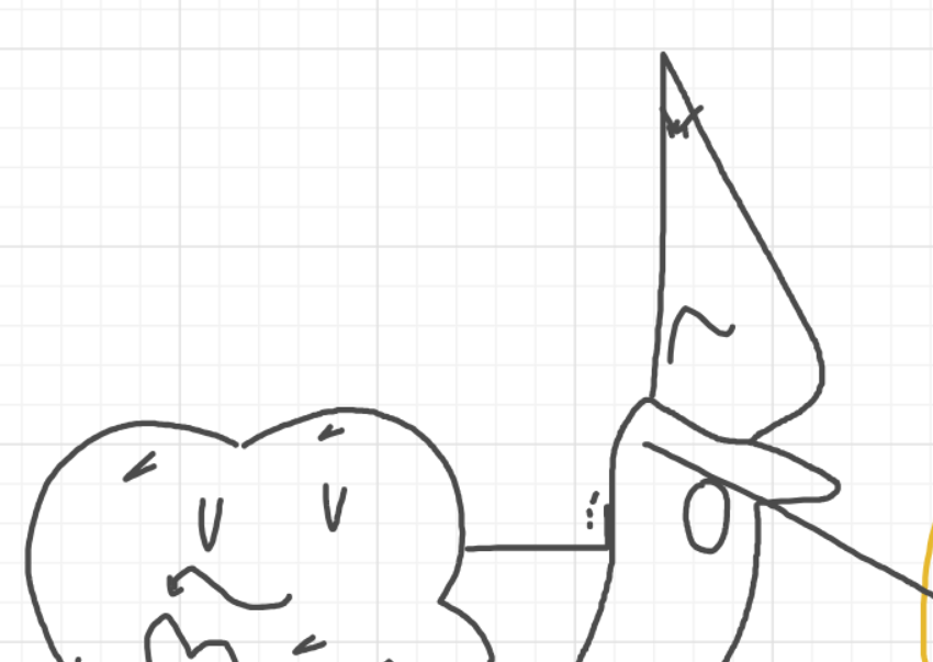 A panel from The Prime Number Few, episode eight of the Board Boards object show by Furretwalk/WalkingFurret.