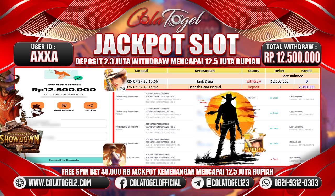 JACKPOT SLOT GACORR!!
