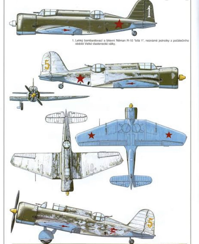 Neman R-10 plane