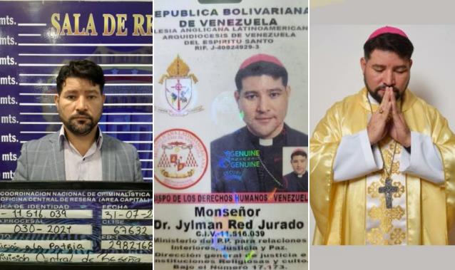 Falso obispo Jylman Red Jurado Jylman Red Jurado