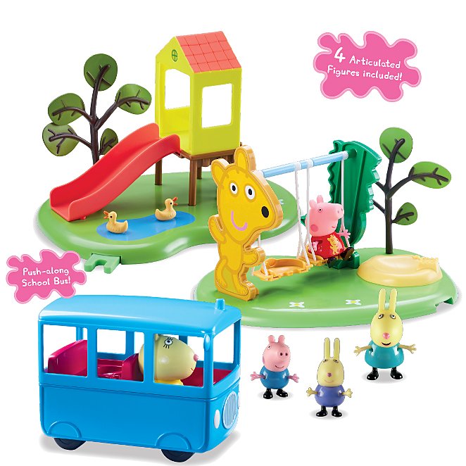 peppa pig toy park