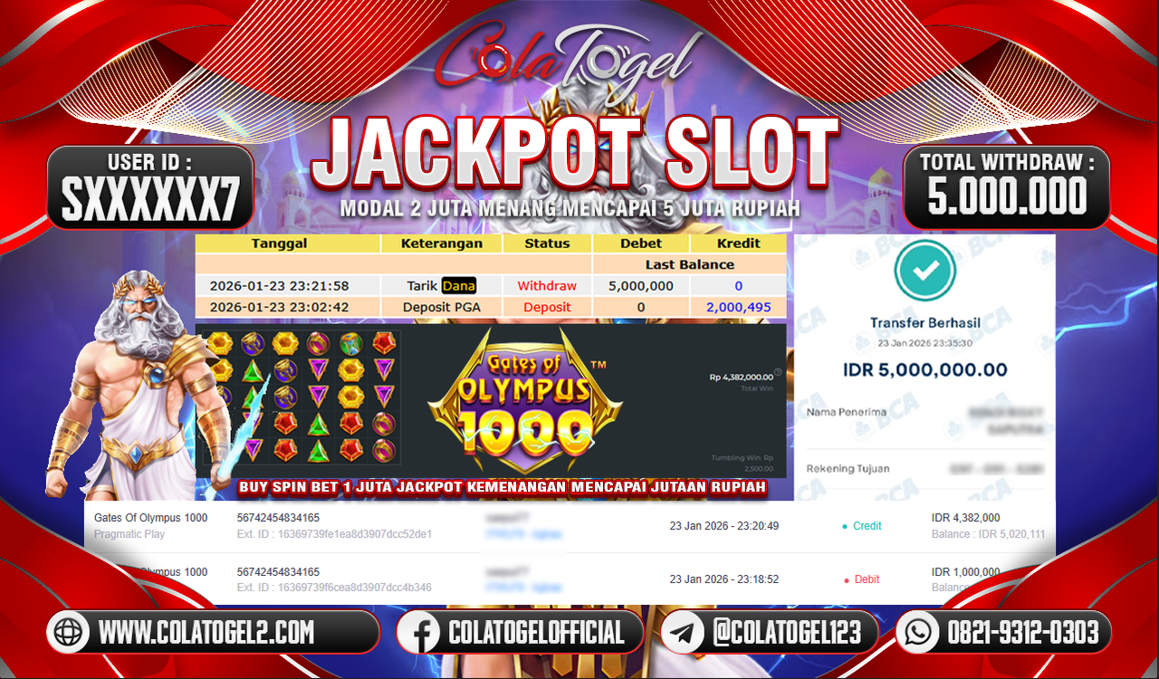JACKPOT SLOT GACOR!!
