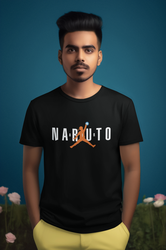 ai created mockup featuring a man wearing a crewneck t shirt m33777