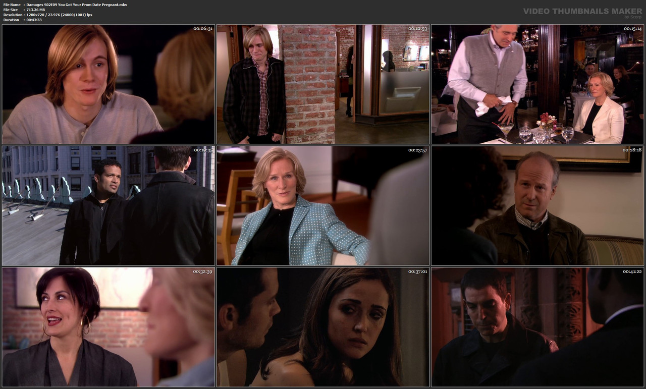 Damages S02E09 You Got Your Prom Date Pregnant.mkv