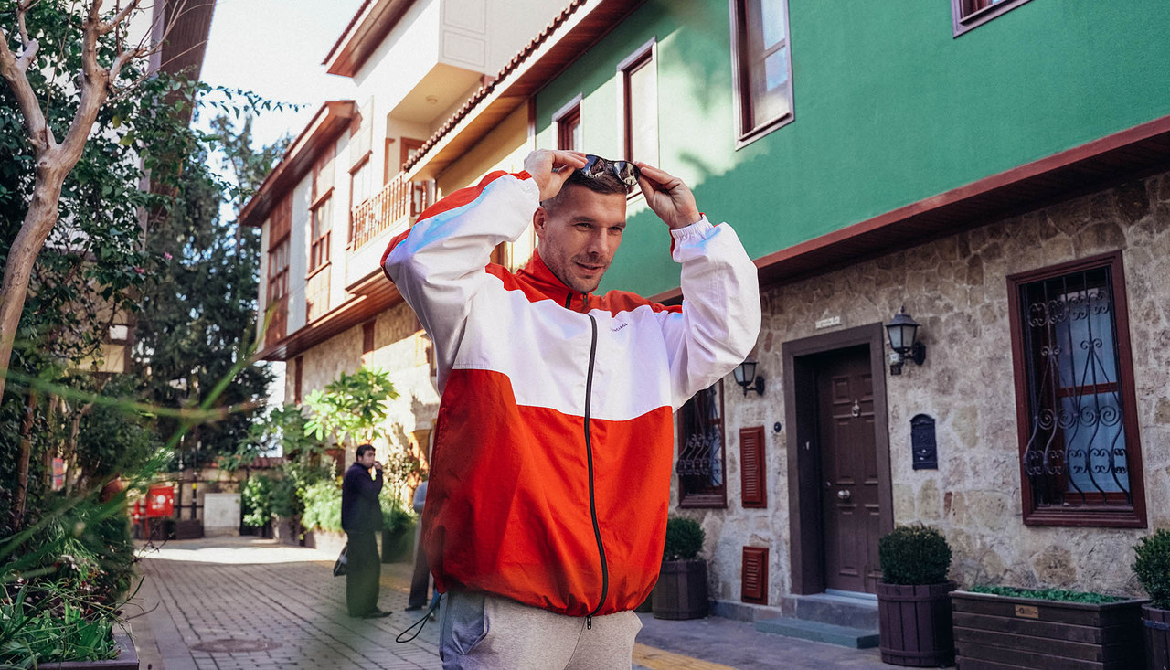 Photo: la maison de Lukas Podolski en Gliwice, Poland.
