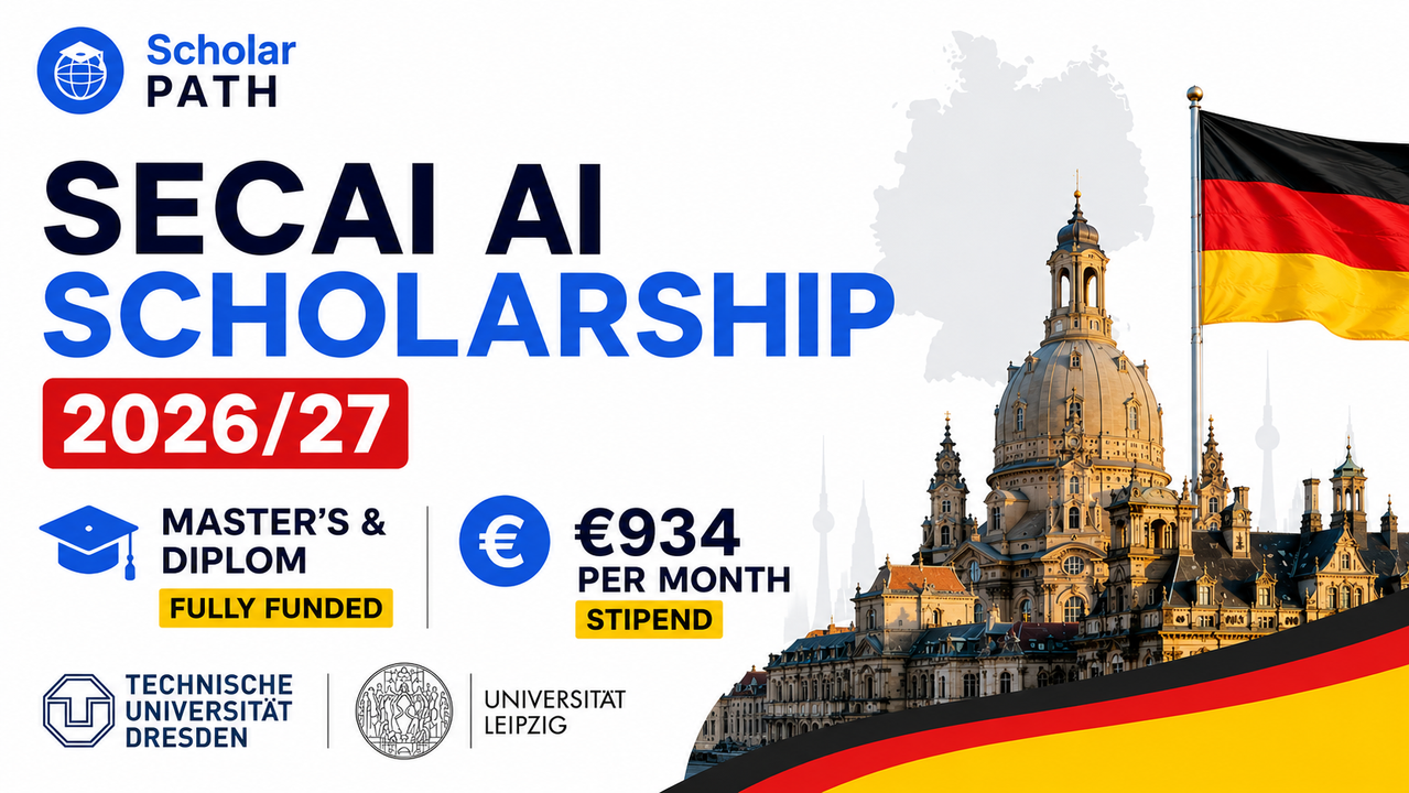 Master Artificial Intelligence in Germany: Fully Funded SECAI AI Scholarship 2026