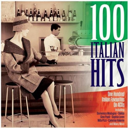 VA - 100 Italian Hits (4CD, 2018) Mp3/Flac