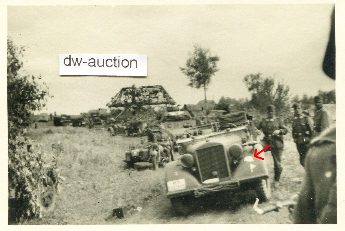 Panzer Div. GD , Panzer und Fahrzeug mit Kennung weißer Stahlhelm