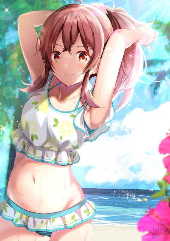 komiya-kaho-idolmaster-and-1-more-drawn-by-azuma-yuki-92f2323a801ae3739a215dfb35c6cd82-1