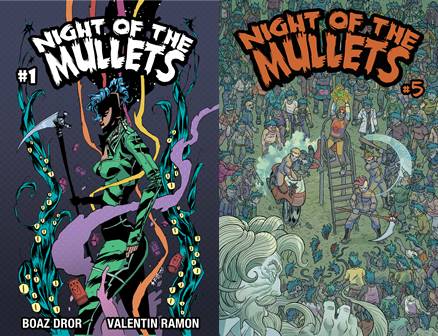 Night of the Mullets #1-5 (2015-2018) Complete