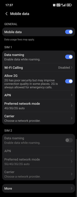 Screenshot 20260610 173833 com android phone MSim Mobile Network Settings