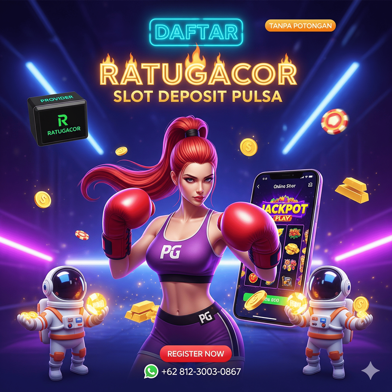 RATUGACOR : Situs Slot Deposit Pulsa Tanpa Potongan Terpercaya 2025