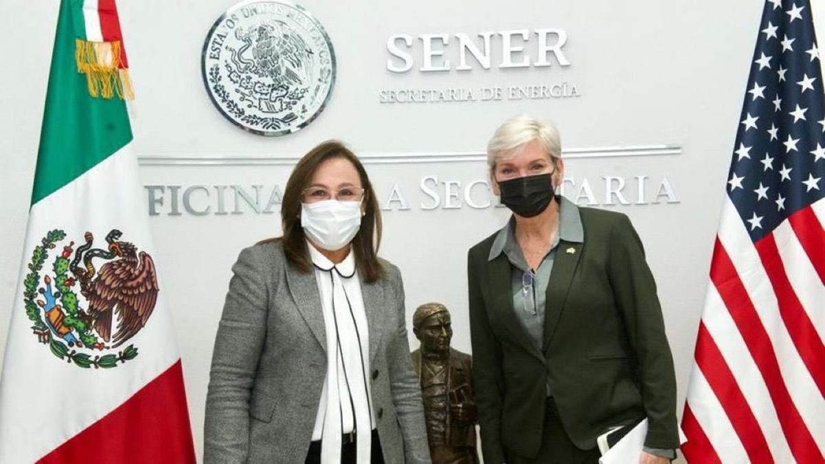 AMLO se reunió con Jennifer Granholm, secretaria de Energía de EEUU