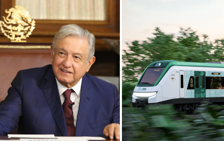 AMLO reitera que Tren Maya no se va a detener y confirma fecha de entrega