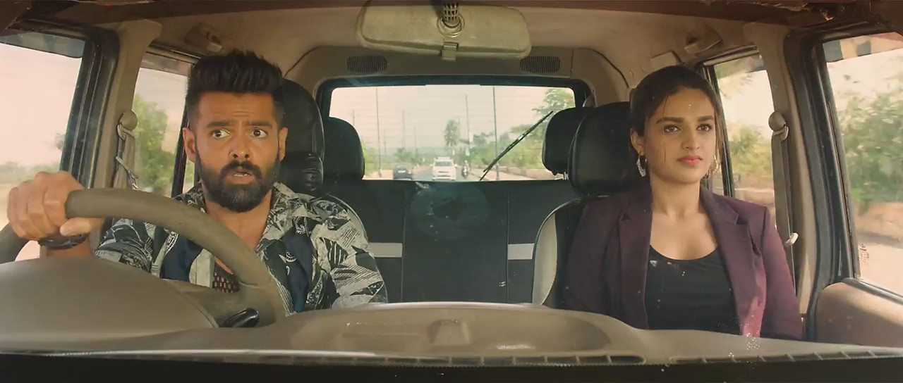 iSmart Shankar 2019 WebRip [Hindi + Telugu] 480p 720p ESub Screenshot