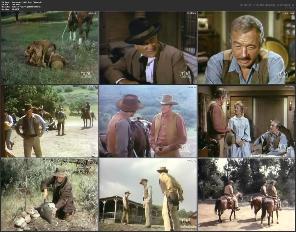 Gunsmoke S16E05 Gentry's Law.mkv