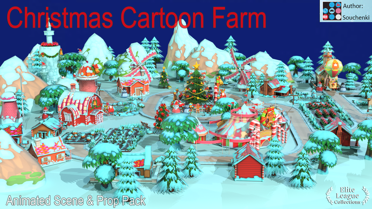 [ Reallusion Props ] Christmas Farm - NEW