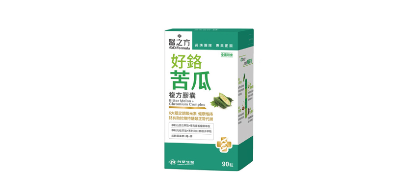 【台塑生醫】好鉻苦瓜複方膠囊