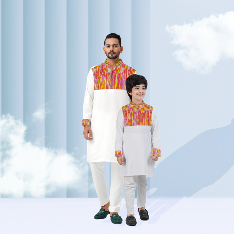 Father & Son Matching Panjabi Set: বাবা ও ছেলের একরকম পাঞ্জাবির স্টাইল!