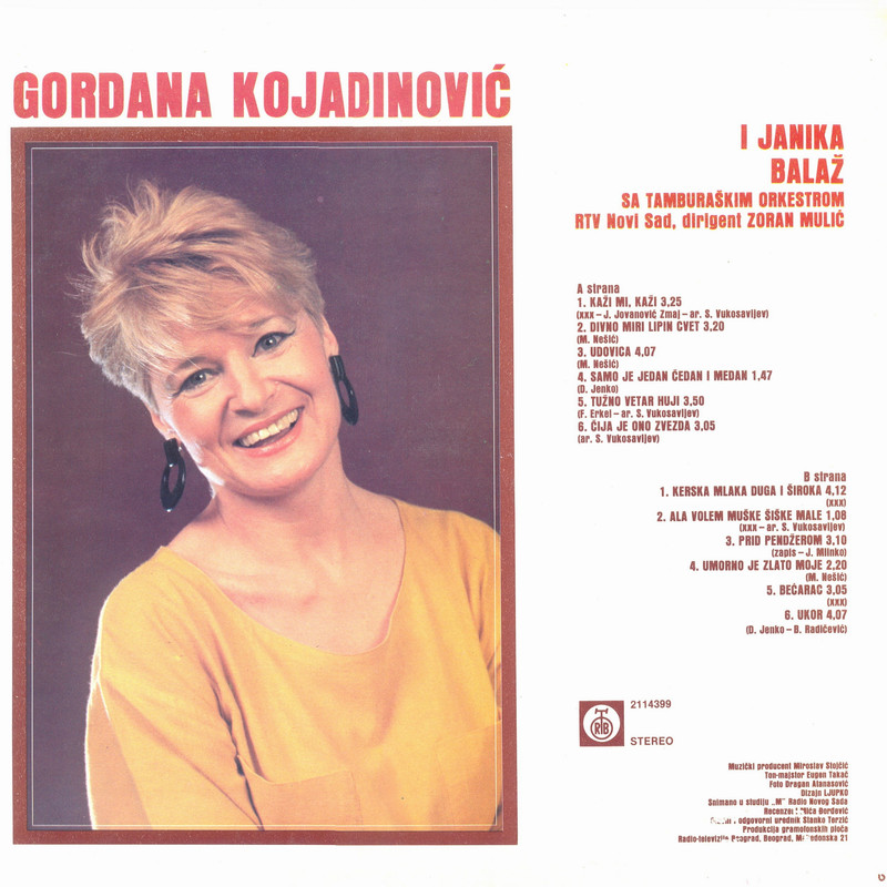 Gordana Kojadinovic 1986 z