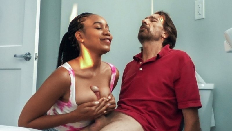 Steve Holmes, Jenna Foxx - Spy Gets Sneaky Ride 480p