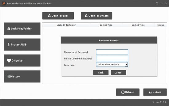 Password Protect Folder and Lock File Pro 5.1.3.8 Multilingual
