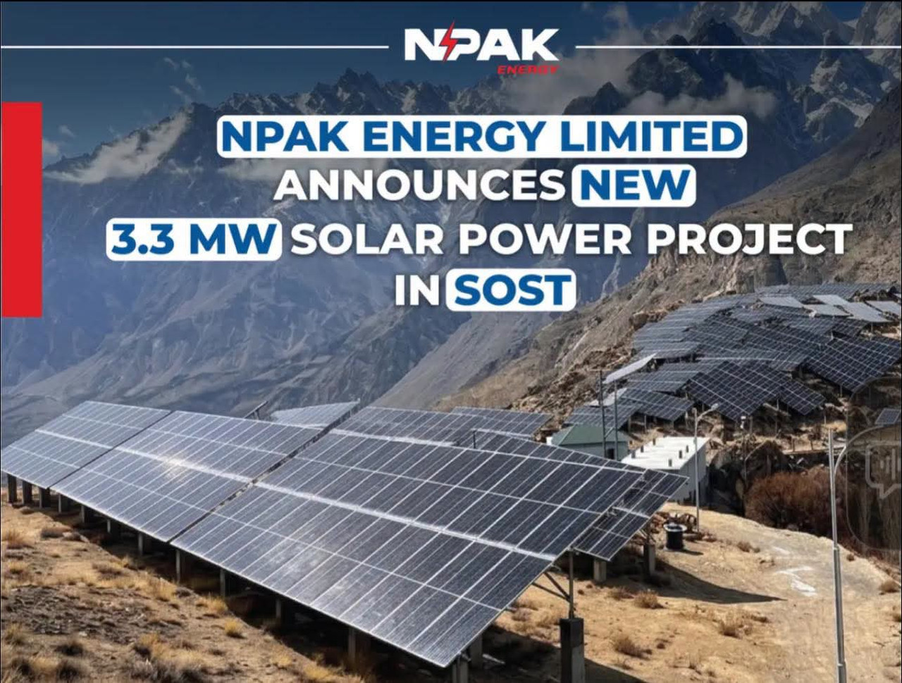 3.3 MWp Solar Power Project — Sost, Upper Hunza