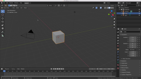 Fundamentals of Animation in Blender 2.8x