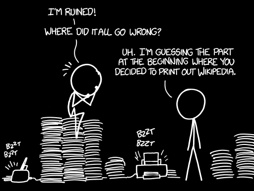 Comic art by Randall "xkcd" Munroe
