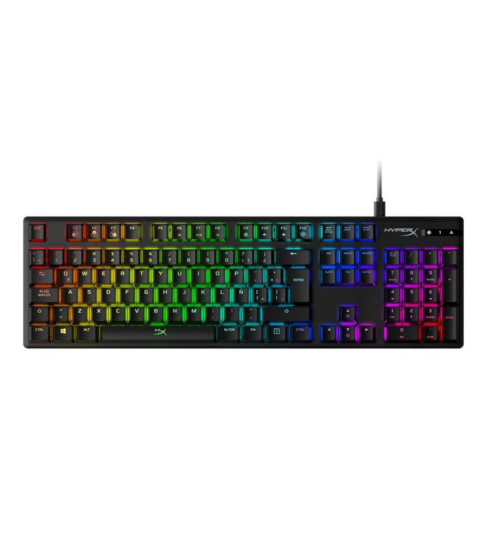 El Palacio de Hierro: Teclado Gaming Alloy Origins RGB Negro (Blue) 
