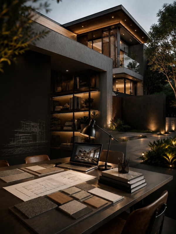 Studio interior