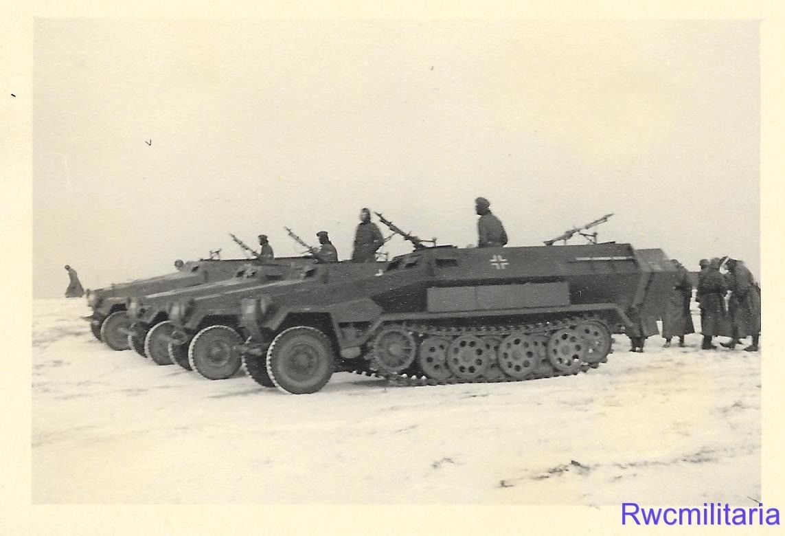 German SdKfz.251 Schützenpanzerwagen Halftracks 