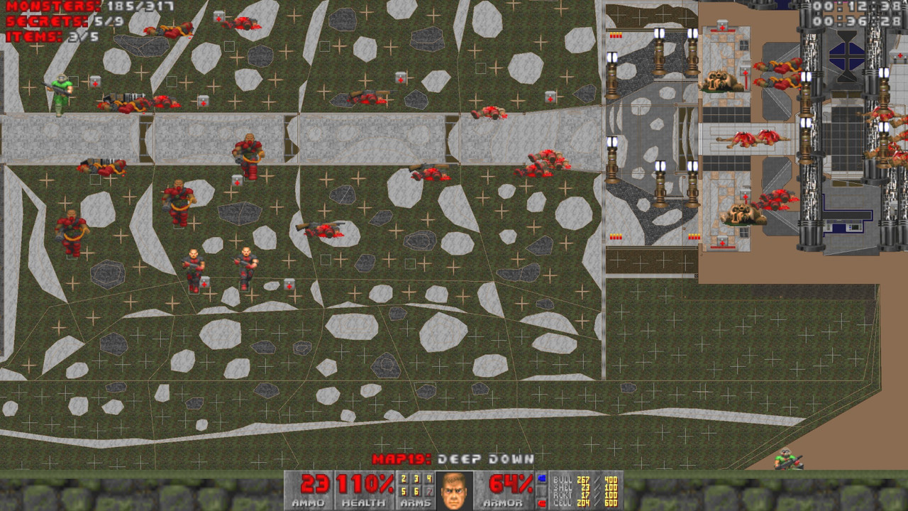 MAP19, явный избыток линий-4