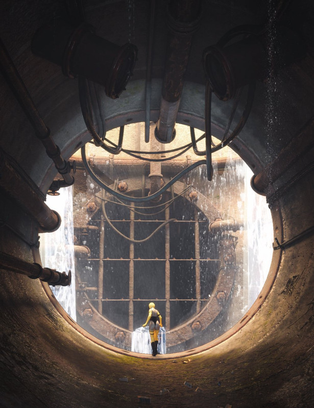 Sewer Tunnel Sewer Tunnel