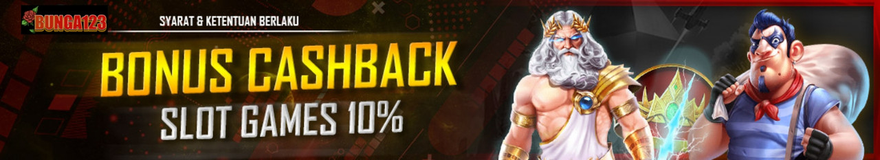 BONUS CASHBACK SLOT 10%