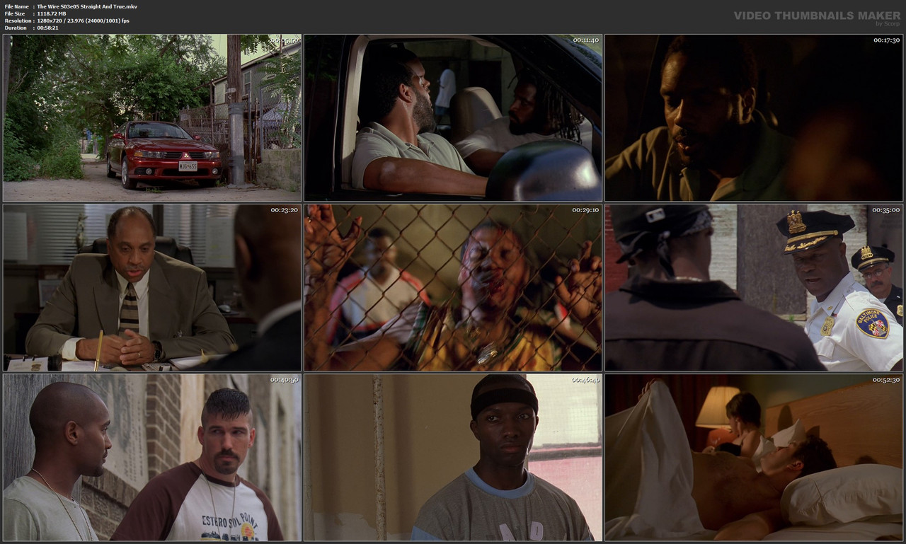 The Wire S03e05 Straight And True.mkv