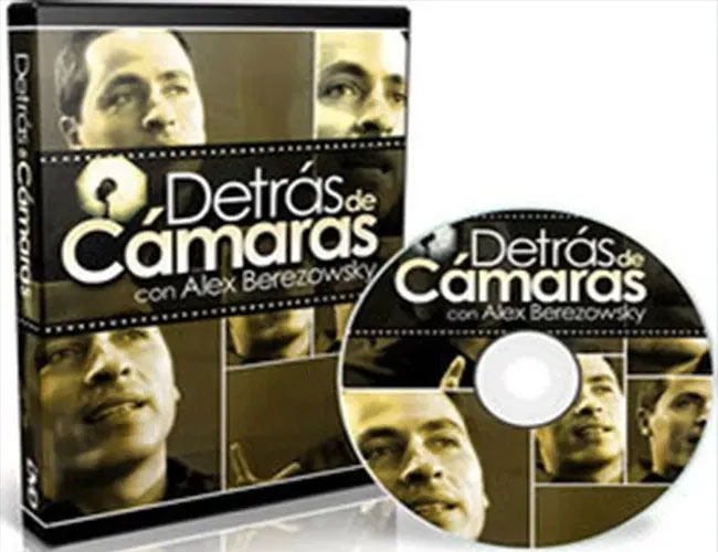 Detrás de Cámaras Alex Berezowsky Video Audio Curso Ganar Dinero